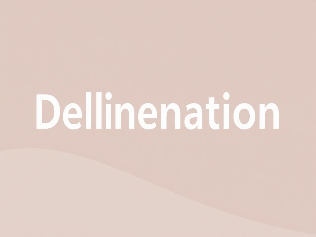 delineation