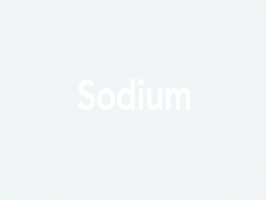 sodium